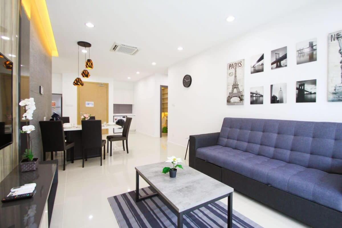A Stylish High-Floor 2Br Suasana Suites Views Johor Bahru Dış mekan fotoğraf